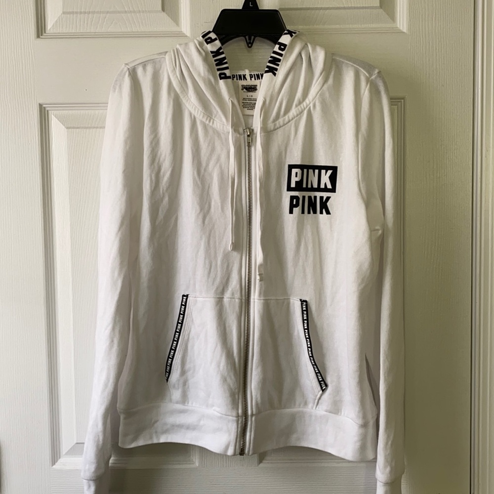 Victoria’s Secret Pink White Jacket